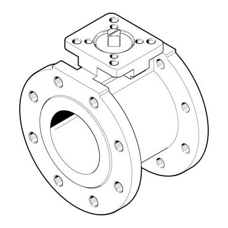 Festo Ball Valve VZBC-80-FF-16-22-F07-V4V4T VZBC-80-FF-16-22-F07-V4V4T